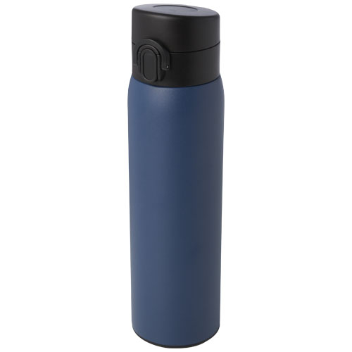 Bouteille publicitaire isotherme 450 ml inox recyclé Sika Ocean Blue2